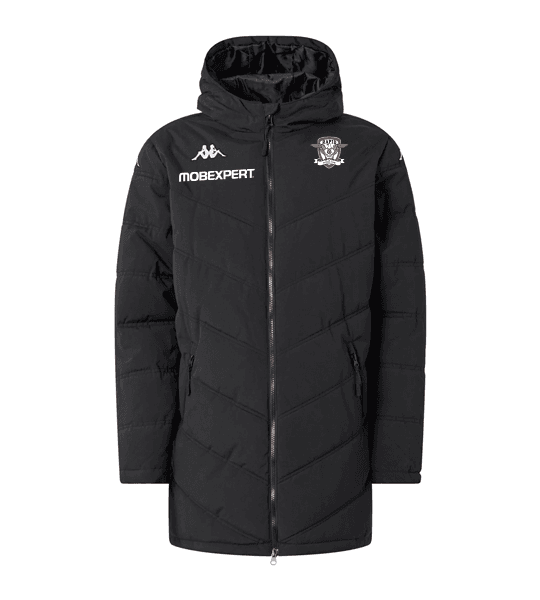 Geaca iarna neagra lunga copil KAPPA - sezon 2025-26