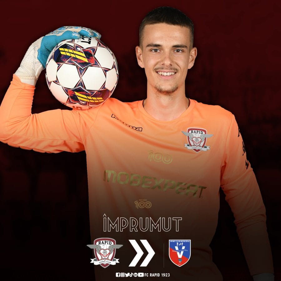 DUMITRU, ÎMPRUMUTAT LA SCM RM. VÂLCEA FC Rapid 1923