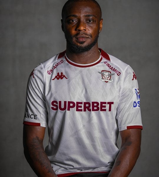 Tricou joc alb KAPPA - sezon 2024-25