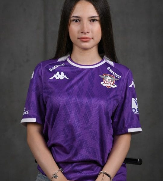 Tricou joc mov copil KAPPA - sezon 2024-25