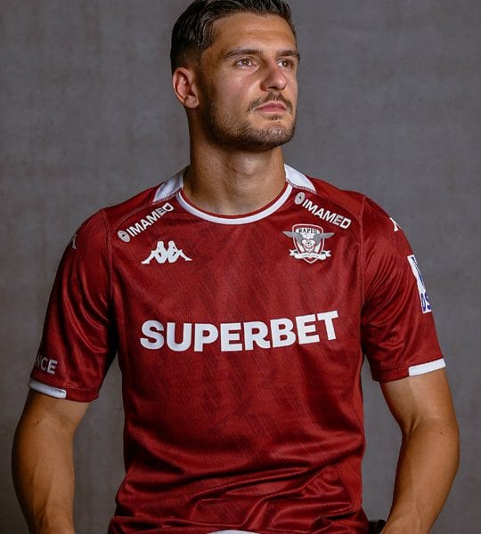 Tricou joc visiniu KAPPA - sezon 2024-25