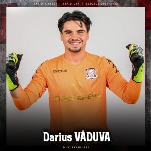 Darius Văduva, portar la FC Rapid 1923