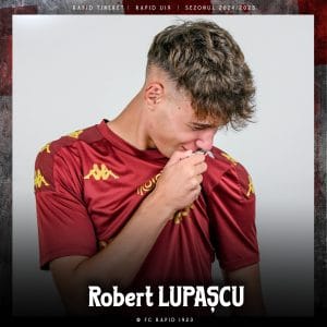 Robert Lupașcu, mijocaș la FC Rapid 1923