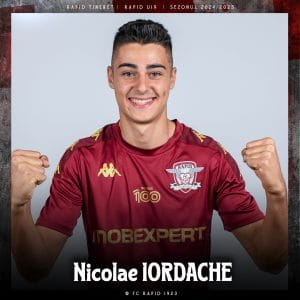 Nicolae Iordache, mijocaș la FC Rapid 1923