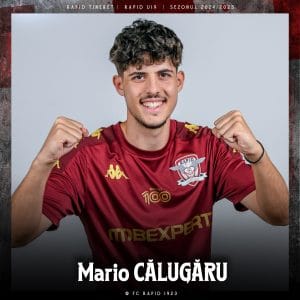 Mihai Călugăru, atacant la FC Rapid 1923