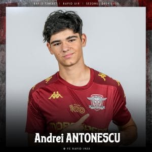 Andrei Antonescu, atacant la FC Rapid 1923