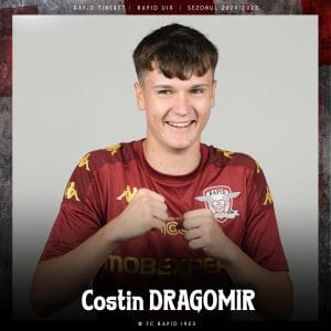 Costin Dragomir, fundaș la FC Rapid 1923
