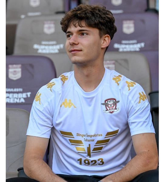 Tricou aniversar alb copil KAPPA