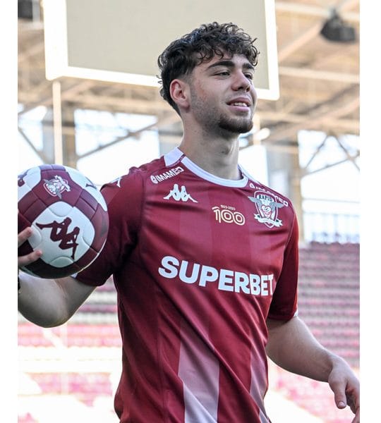 Tricou joc visiniu KAPPA - sezon 2023-24