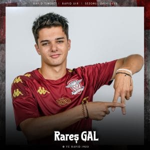 Rareș Gal, atacant la FC Rapid 1923
