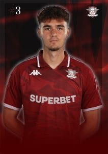 Robert Bădescu, fundaș la FC Rapid 1923