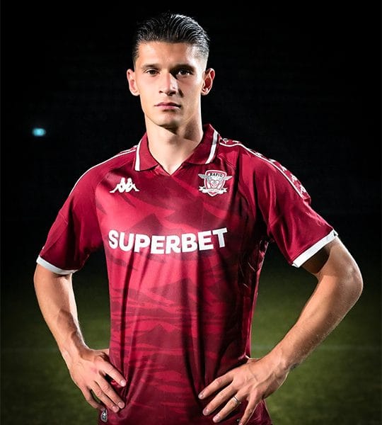 Tricou joc visiniu KAPPA - sezon 2025-26