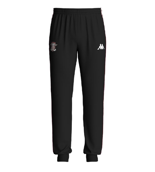 Pantaloni prezentare negri KAPPA - sezon 2025-26