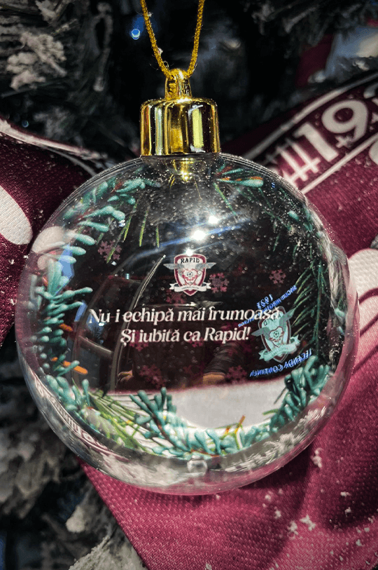 Glob Craciun Rapid 8 cm - imagine 3