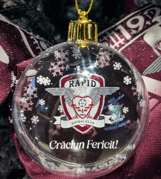 Glob Craciun Rapid 8 cm