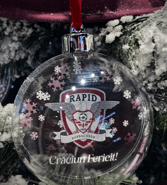 Glob Craciun Rapid 9.7 cm