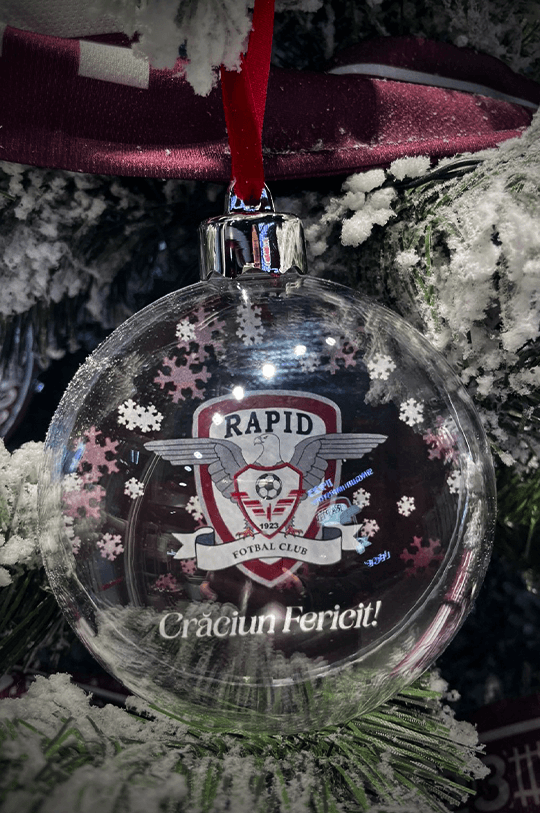Glob Craciun Rapid 9.7 cm