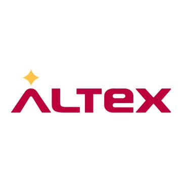 Altex - partener alb-vișiniu