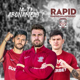 FC Rapid 1923 - Ia-ti abonament pentru sezonul 2022-2023